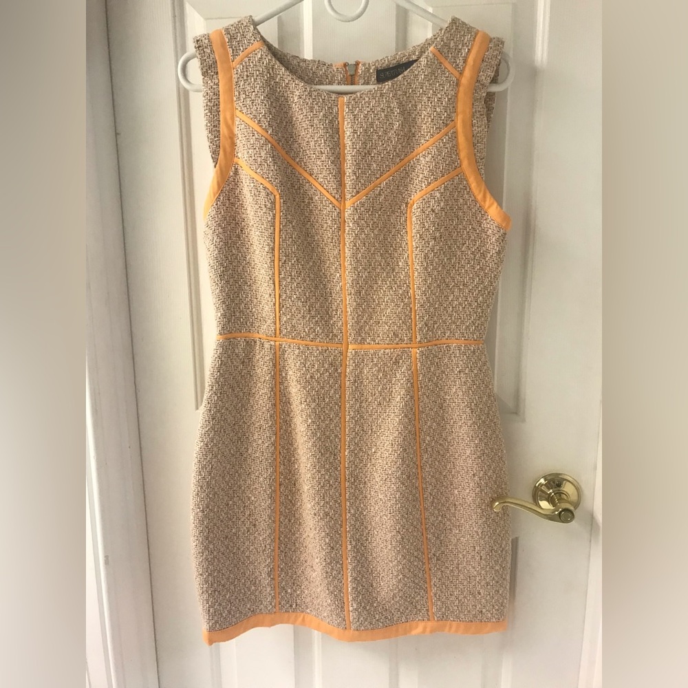 Beautiful structured shift dress purchased at e.Allen boutique in Tennessee.